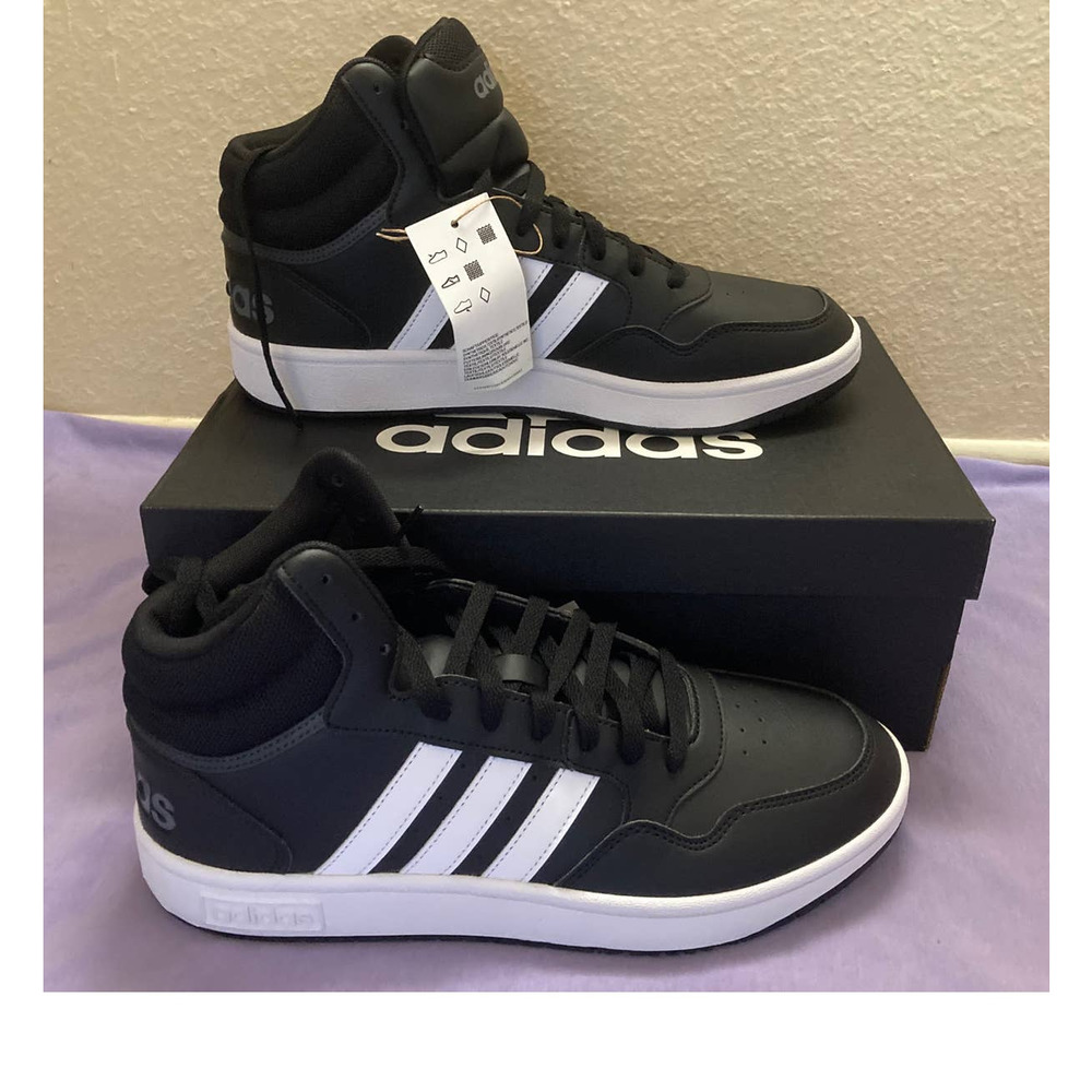 Adidas HOOPS 3.0 MID CLASSIC VINTAGE SHOES  for Men Size 9.5
